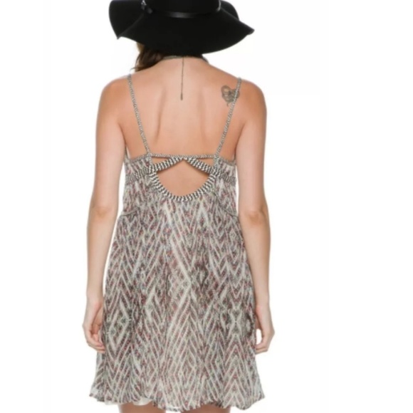 Free People Periscopes in the Sky Babydoll Dress - Picture 3 of 8